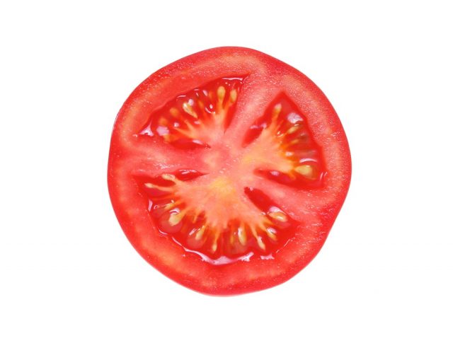 Slice of tomato