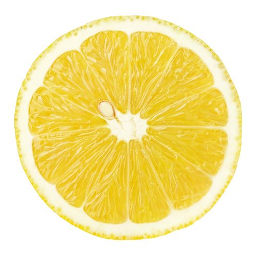 Peeling feet: lemon
