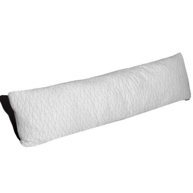 Coop Home Goods –Total Body Maternity Pillow with Adjustable Shredded Memory Foam