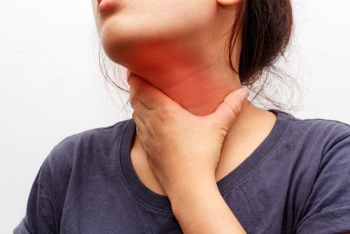 White spots on tonsils : Strep throat